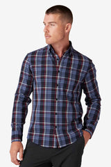 CITY FLANNEL Coastal Fjord Bryant Plaid