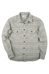 BENSON PLAID LS Sage
