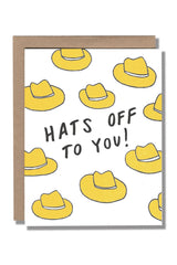 HATS OFF CARD