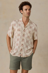 BALI CAMP SS Cream Sunburst Bloom