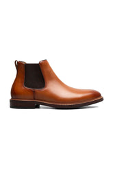 ANTHEM PLAIN TOE CHELSEA - SADDLE TAN