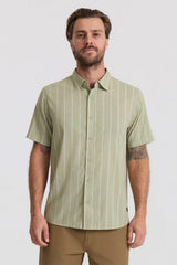 BLESS UP SS Sage Stripe