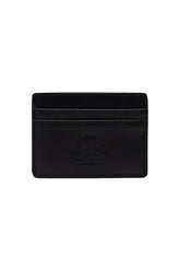 CHARLIE CARDHOLDER LEATHER Black