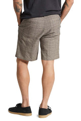 CHOICE CHINO SHORT Brown/Cream Houndstooth