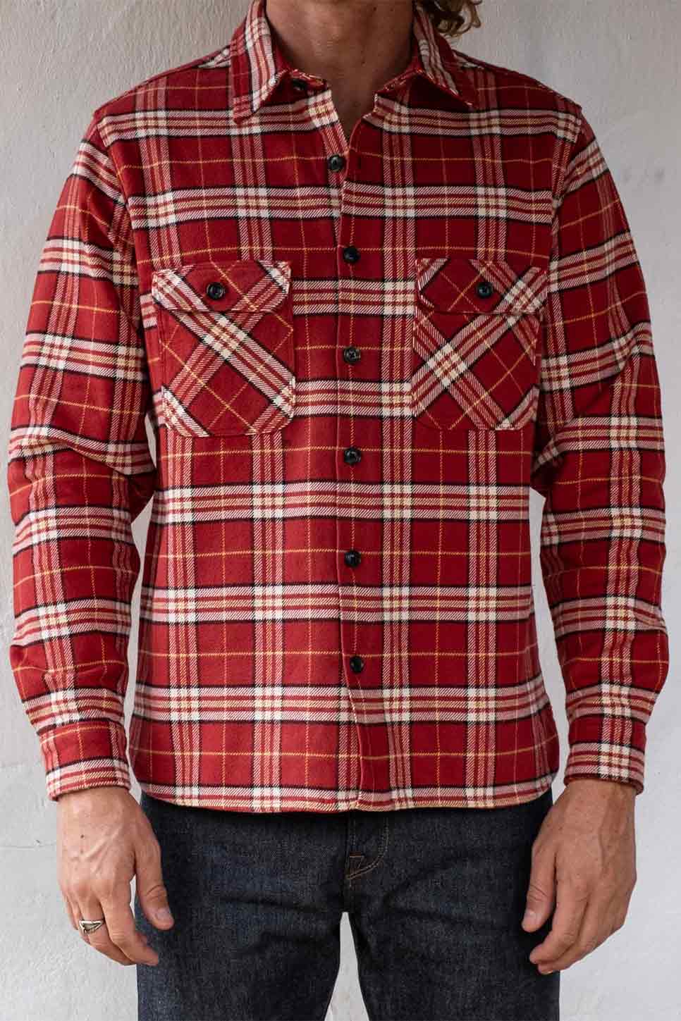 BENSON PLAID LS Red Plaid