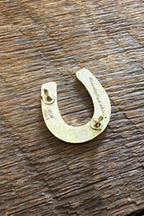 HORSESHOE ENAMEL PIN
