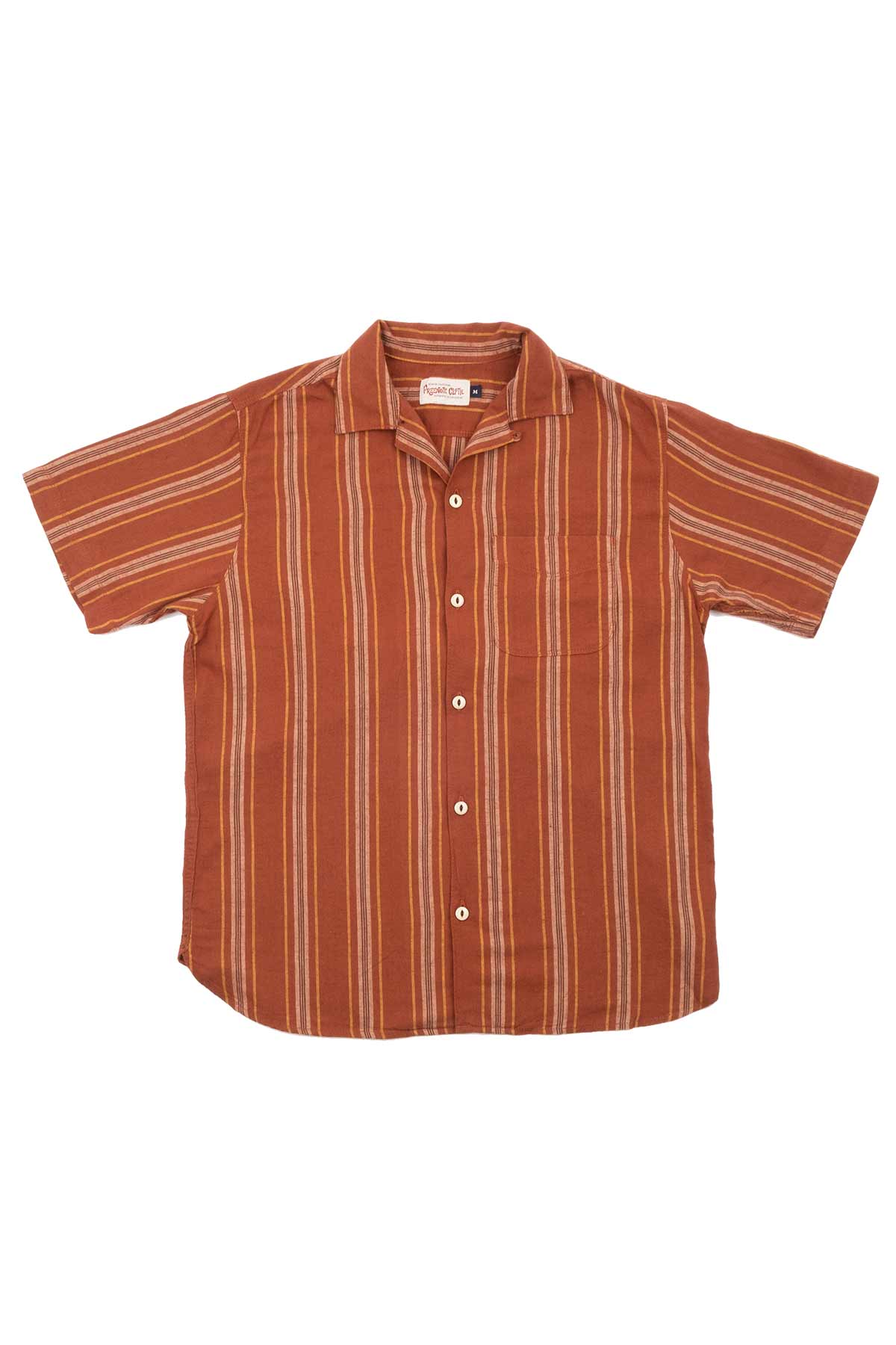 HAWAIIAN SS Rust Stripe