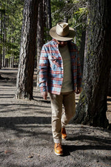 BENSON PLAID LS Blue