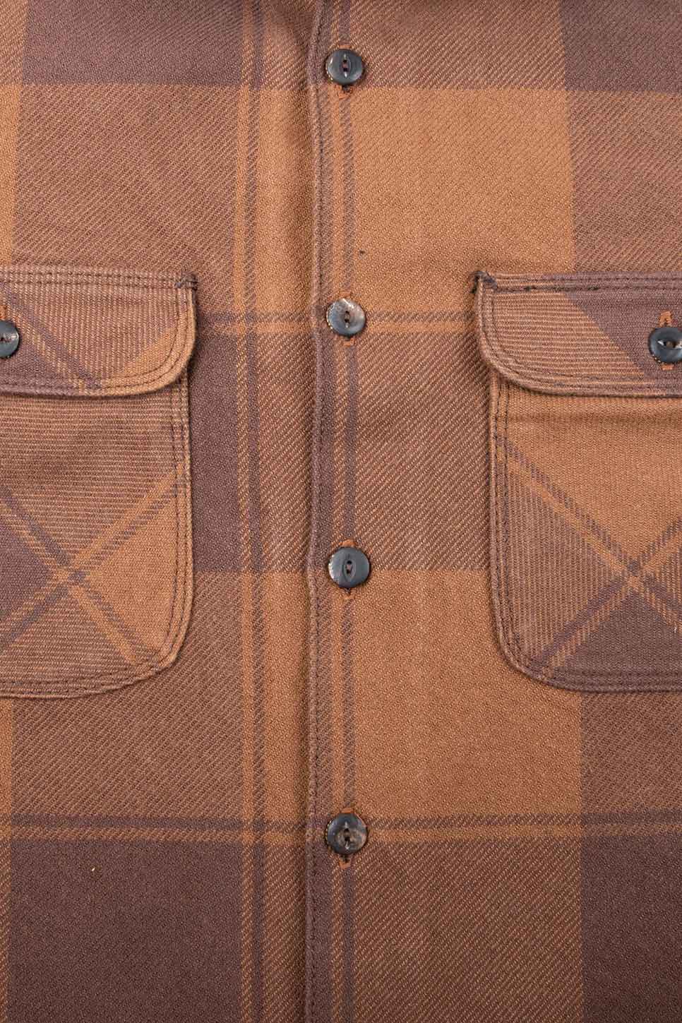 BENSON LS Brown Buffalo Plaid