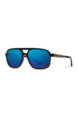 GLACIER Black/Walnut HD+ Polar Blue Flash