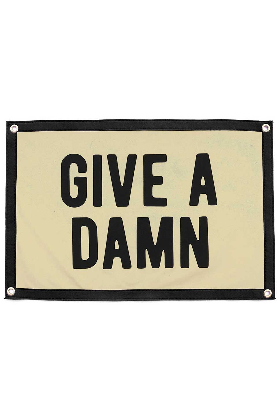 GIVE A DAMN CAMP FLAG