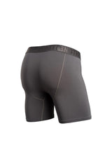 CLASSIC BOXER BRIEF WITH FLY Gargoyle