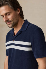 CABANA TOWEL TERRY POLO Deep Navy