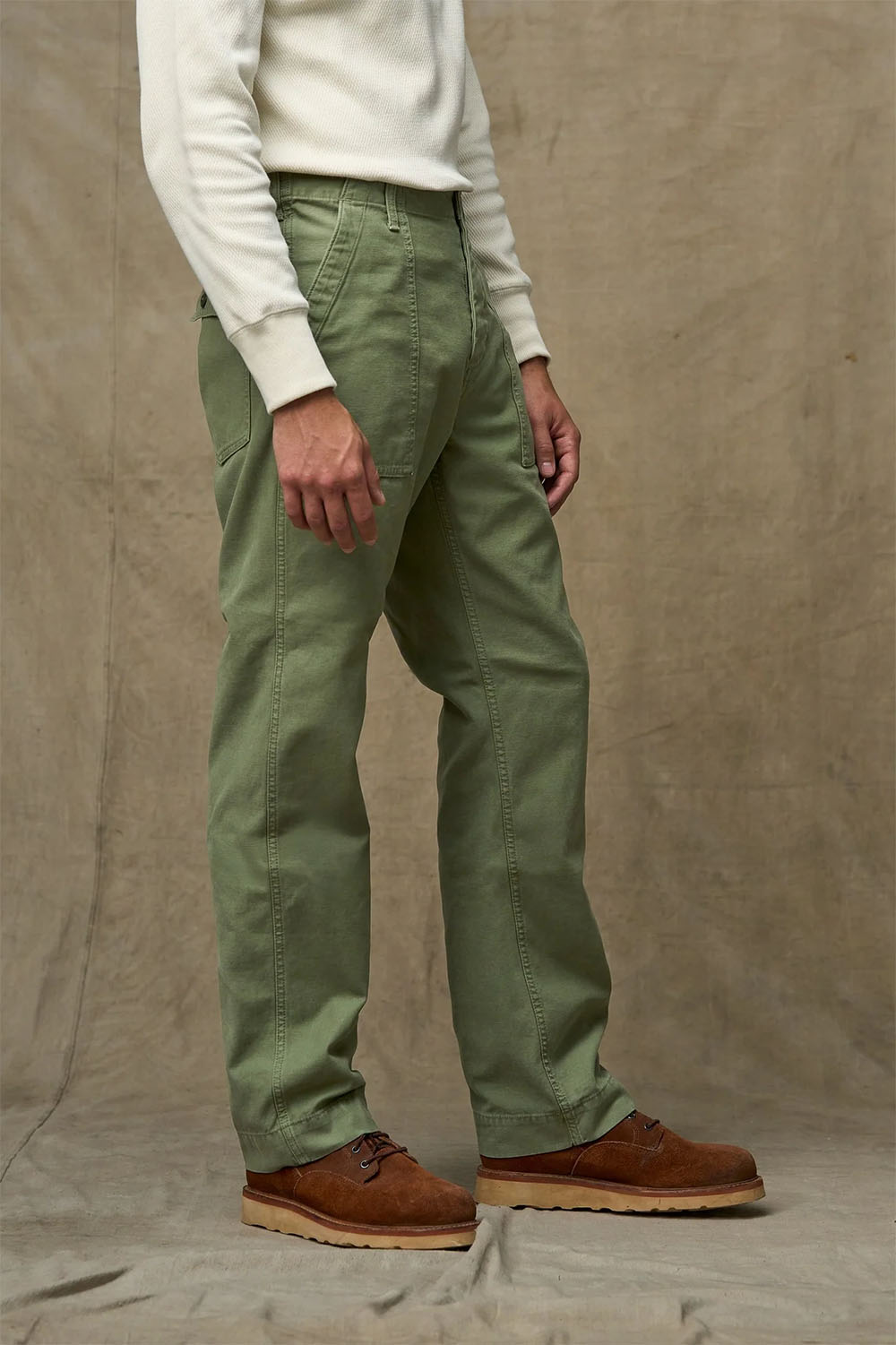 FIELD SUPPLY PANTS Washed Fatigue Green