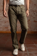 HERRINGBONE BRIGADE PANT Army