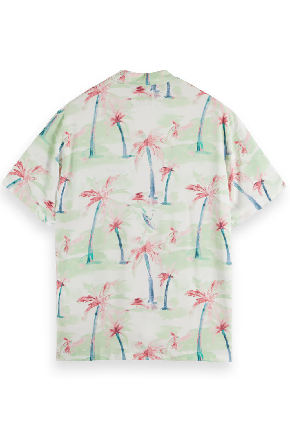 ALLOVER PRINTED VISCOSE SS Palmtree Hawaii