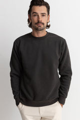 CLASSIC FLEECE CREW Vintage Black
