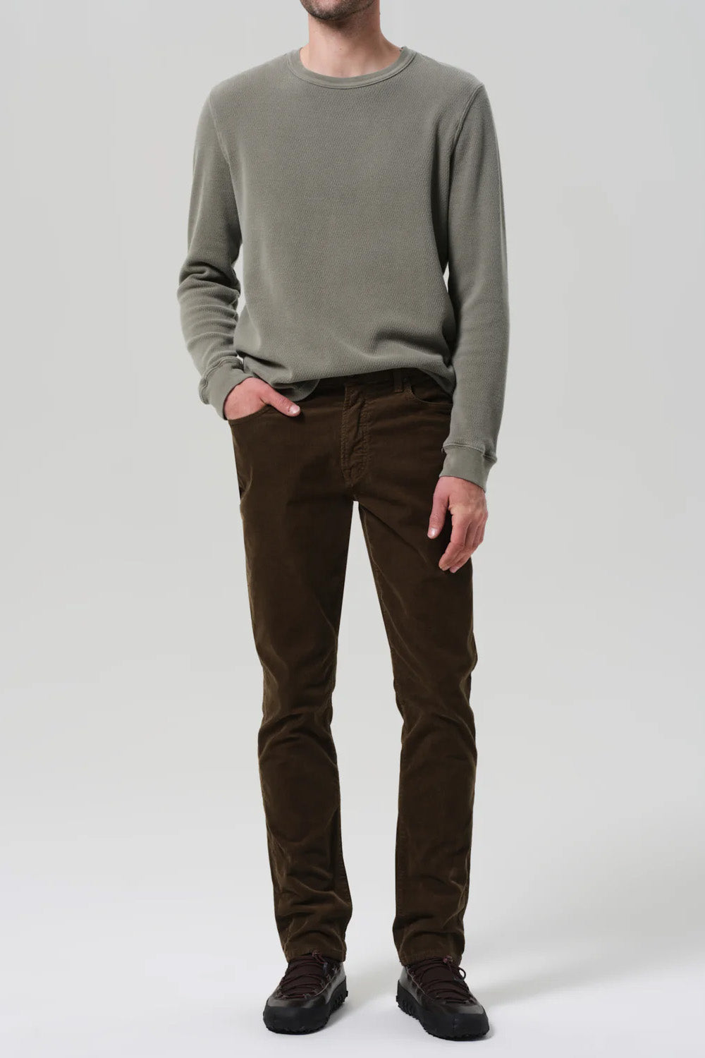 GAGE CORDUROY - OLIVE