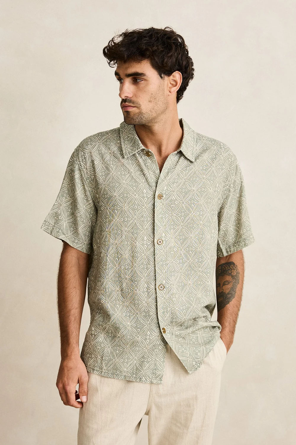 JAVA SS SHIRT Olive