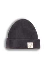 FISHERMAN BOX LABEL BEANIE Vintage Black