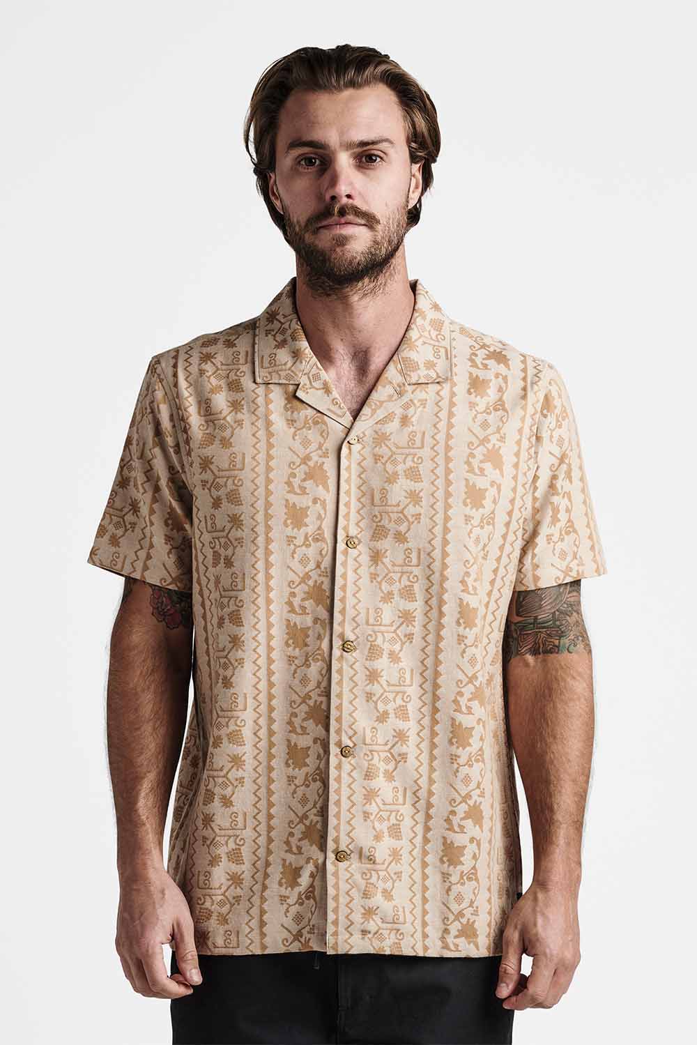 GONZO SS WOVEN Sarda Almond
