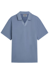 3 CROSSES GARMENT-DYED POLO Infinity