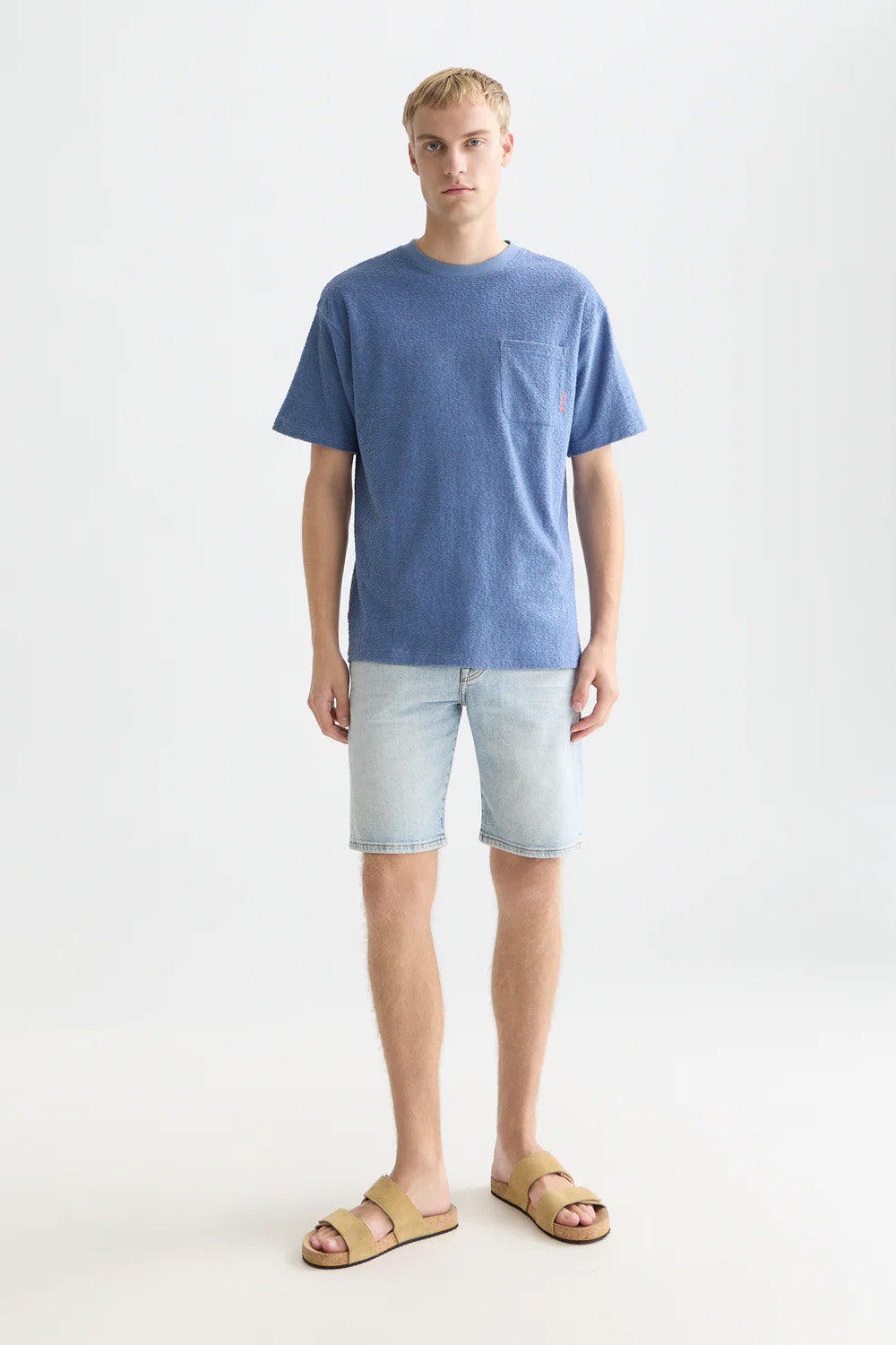JACQUARD TOWELLING T-SHIRT Infinity