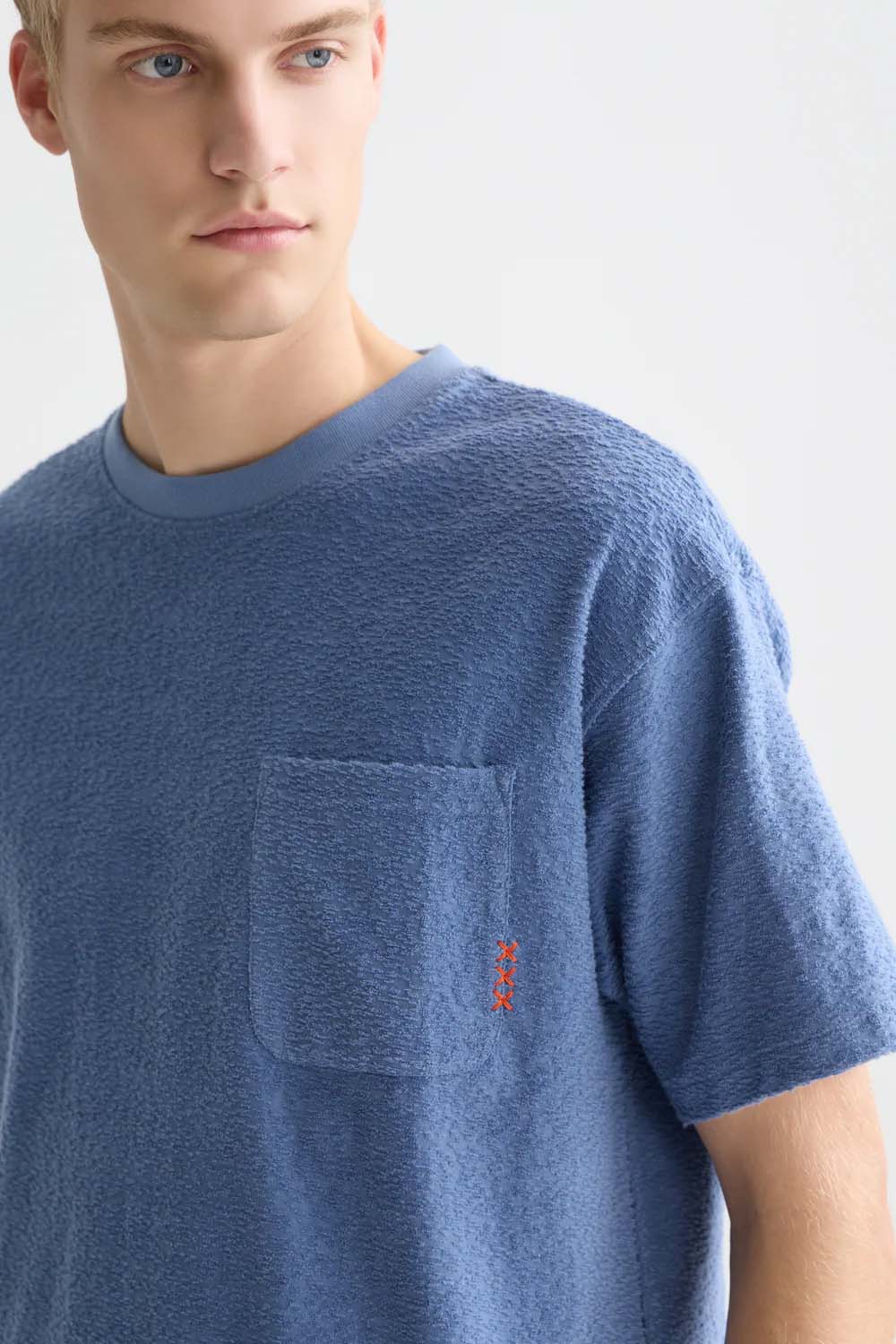 JACQUARD TOWELLING T-SHIRT Infinity