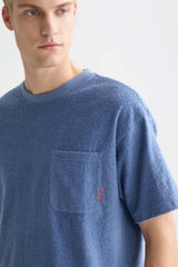 JACQUARD TOWELLING T-SHIRT Infinity