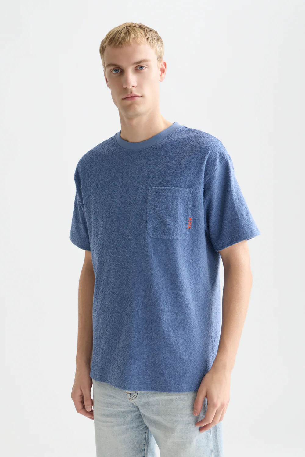JACQUARD TOWELLING T-SHIRT Infinity