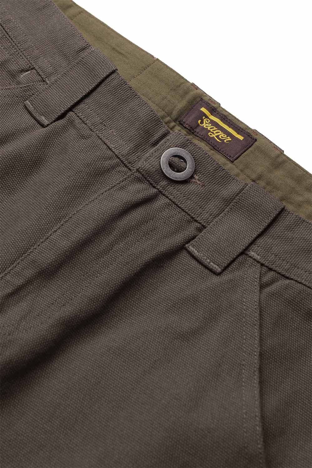 BISON CANVAS PANT Darkwood