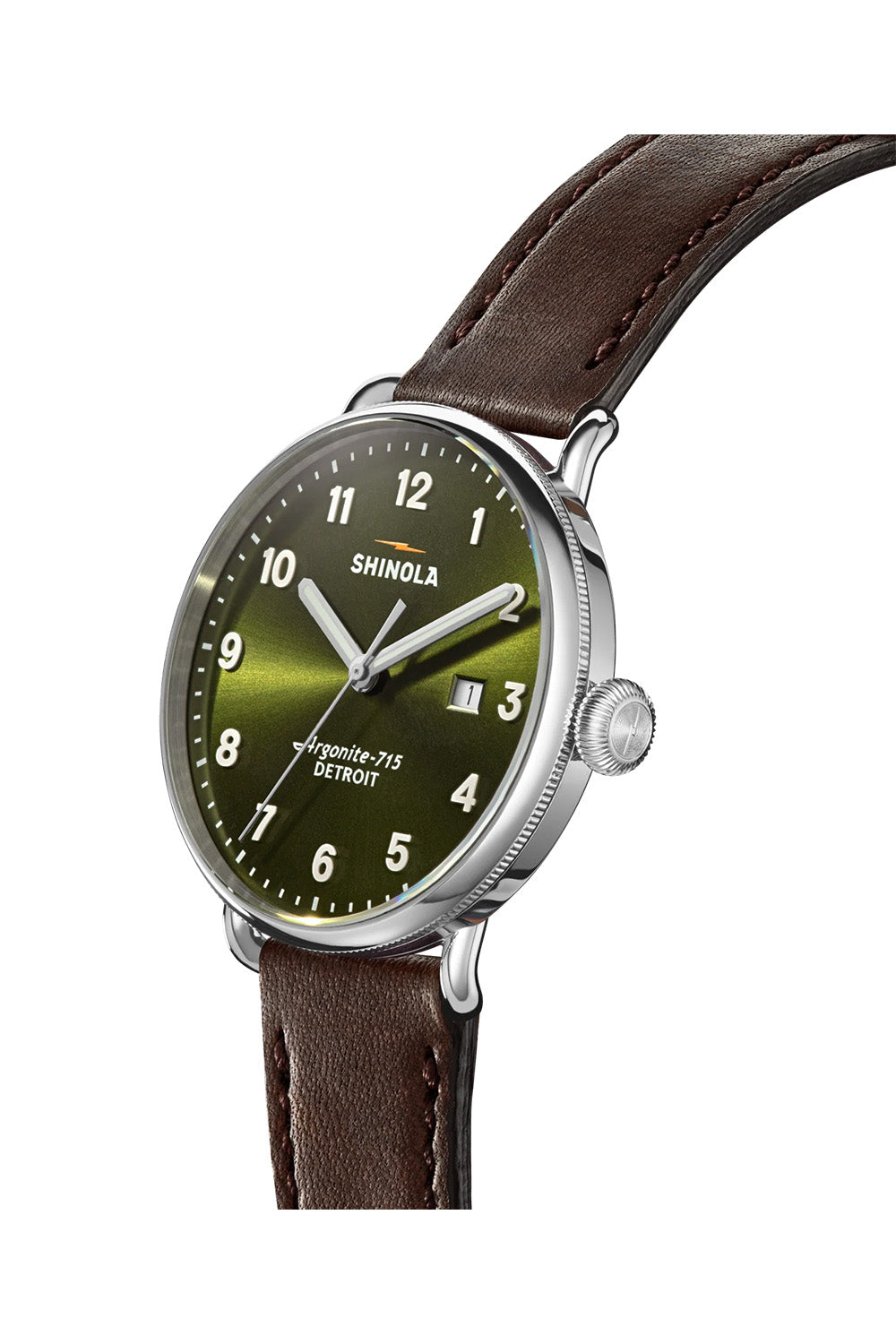 CANFIELD C56 43mm - DARK OLIVE/DEEP BROWN