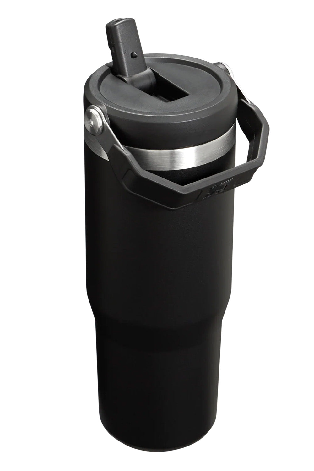 ICEFLOW FLIP STRAW TUMBLER 30oz Black 2.0