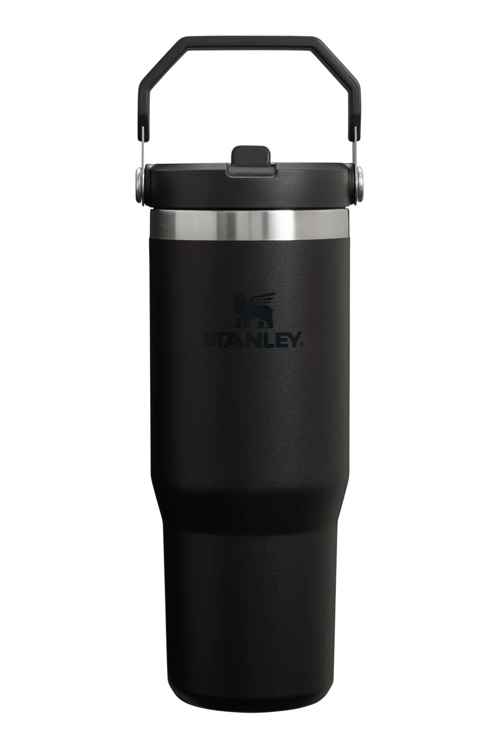 ICEFLOW FLIP STRAW TUMBLER 30oz Black 2.0