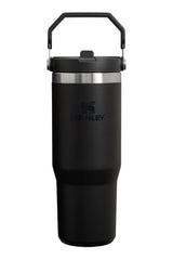 ICEFLOW FLIP STRAW TUMBLER 30oz Black 2.0