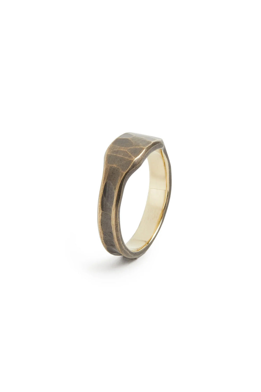ID RING - BRASS WORK PATINA