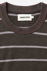 BRODY SWEATER TEE Espresso Stripe