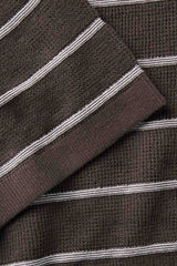 BRODY SWEATER TEE Espresso Stripe