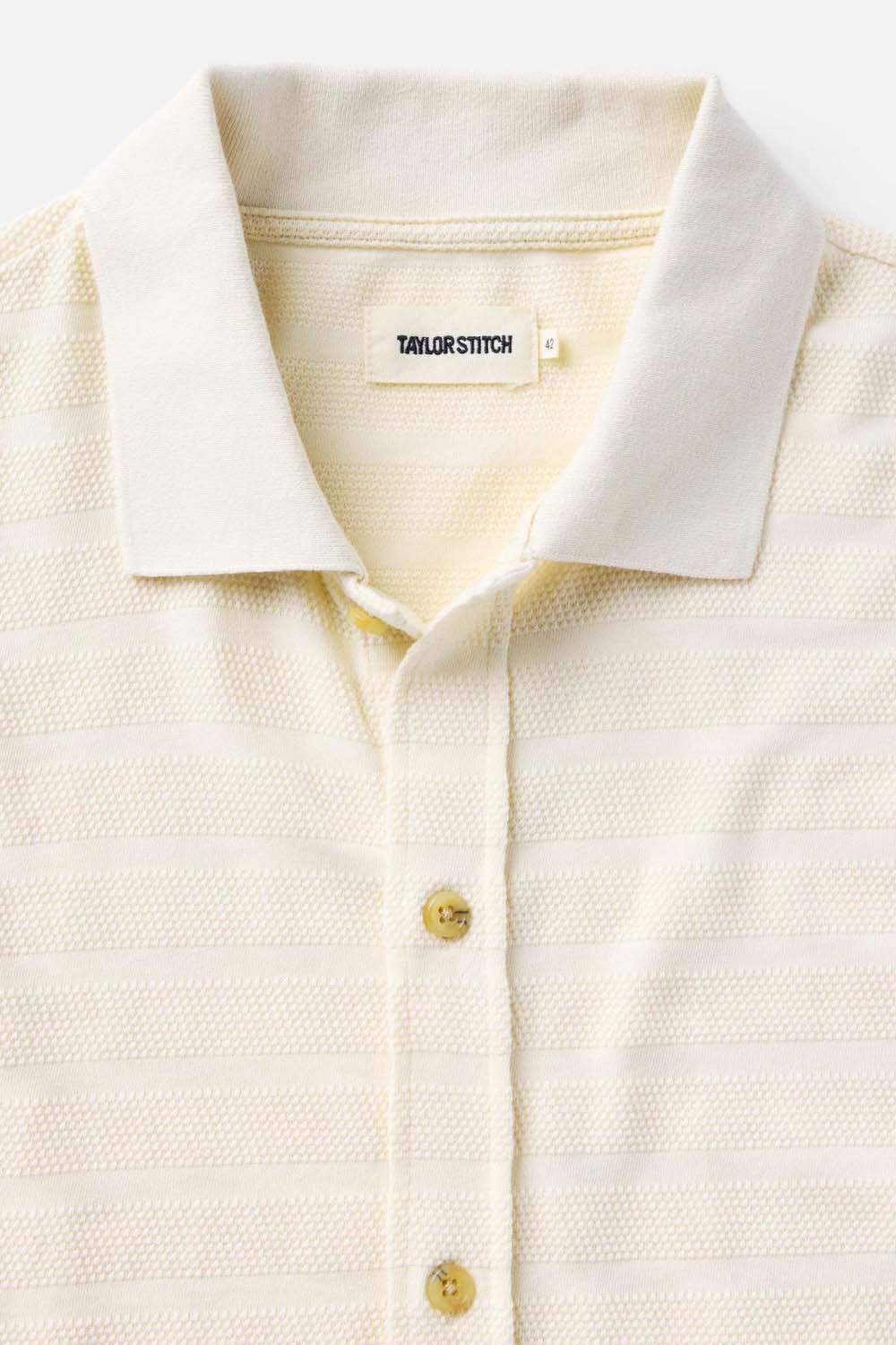 BYWATER POLO Natural Knit Stripe