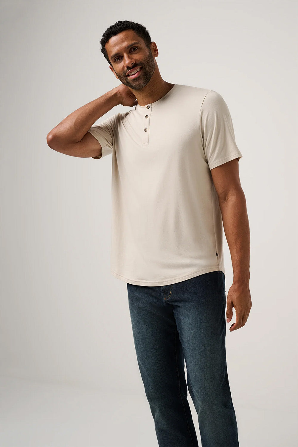 Cloud Henley Tee