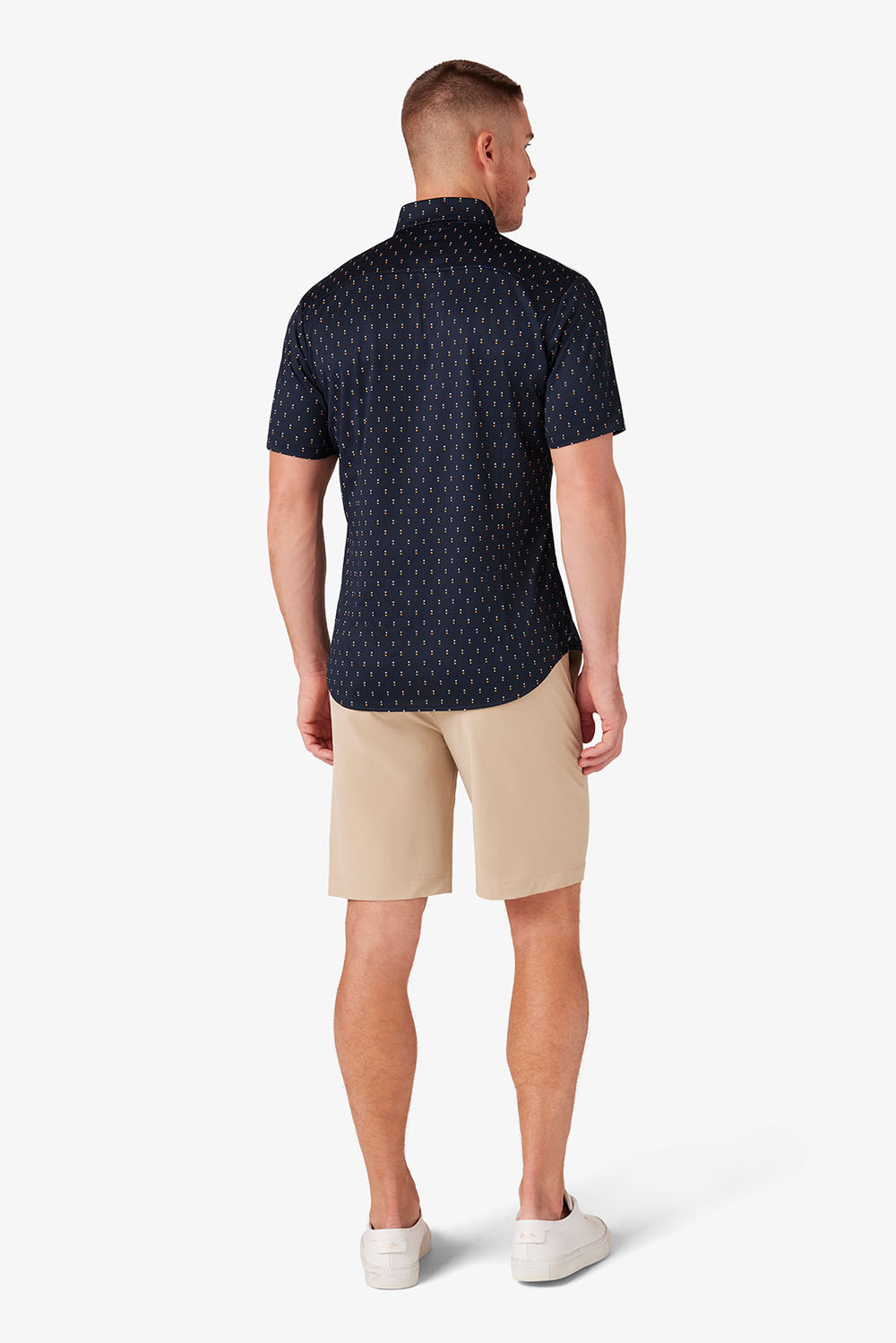 HALYARD SS Navy Double Dot