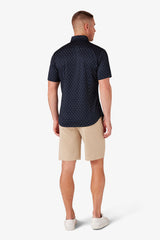 HALYARD SS Navy Double Dot