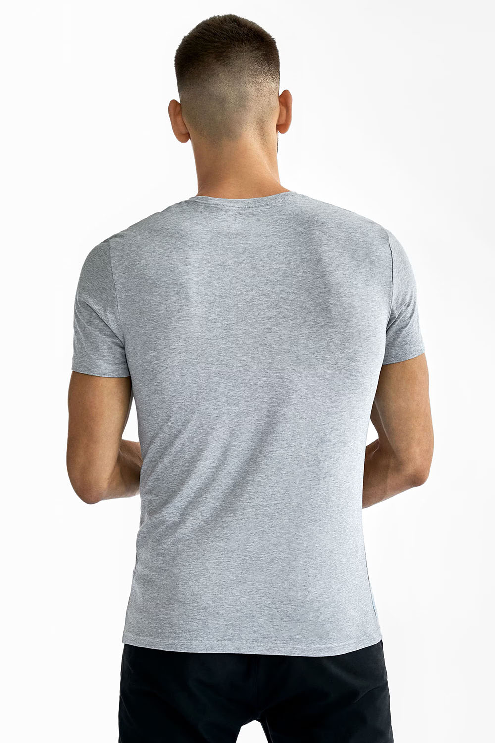 BASIC CREW NECK Grey